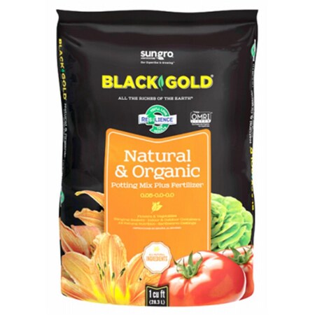 Sungro Horticulture Black Gold CUFT Natural & Organic Potting Mix SU571042